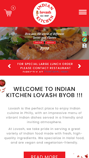 Indian Kitchen Lovash BYOB Screenshot 0