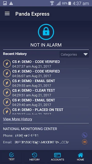 AlarmAccount Screenshot 0