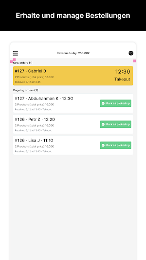 Bestell Portal Foodamigos Screenshot 3