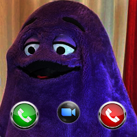 Grimace Shake Fake Call Video