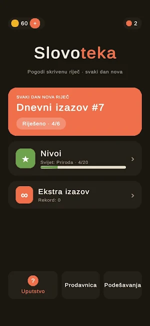 Slovoteka - kviz slova Screenshot 1
