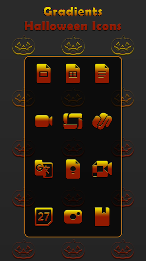 Gradients - Halloween Icons Screenshot 1