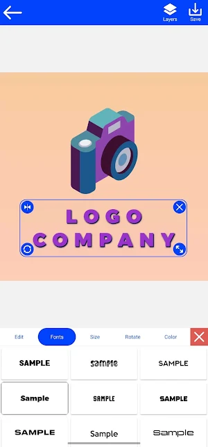 3D Logo Maker Screenshot 2