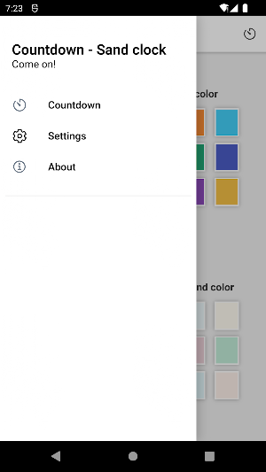 Countdown - Sand clock Screenshot 3