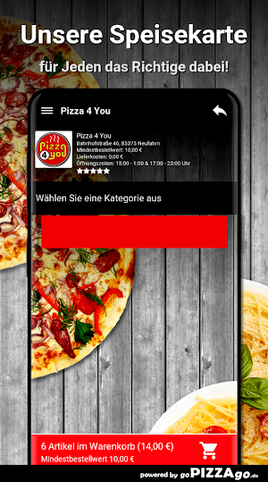 Pizza 4 You Neufahrn Screenshot 3