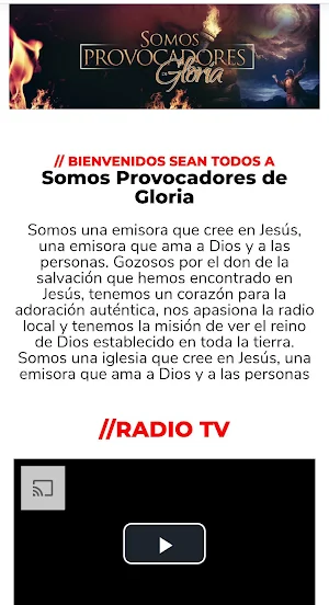 Somos Provocadores de Gloria Screenshot 2