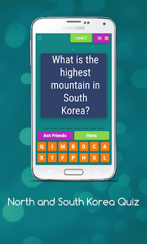 NORTH AND SOUTH KOREA QUIZ Screenshot 3