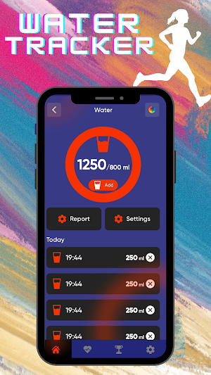Exercise Pedometer Running App Screenshot 3