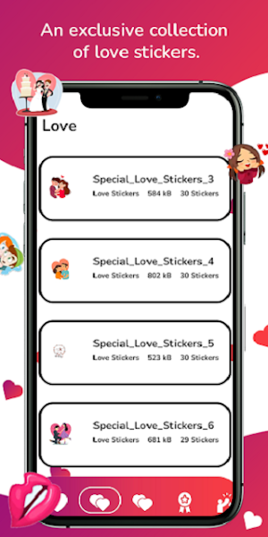 Romantic Couple WA Stickers Screenshot 3