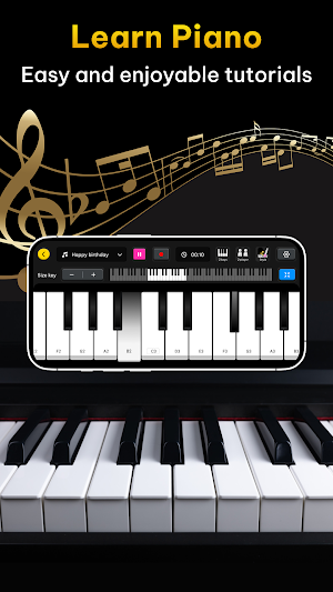 Piano Learn - Real Keyboard Screenshot 0