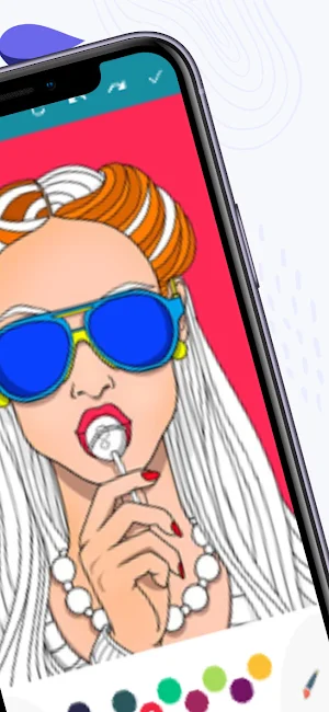 Colorfy Colouring Book Games Screenshot 2