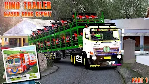 Indian Trailer Truck bussid Screenshot 3