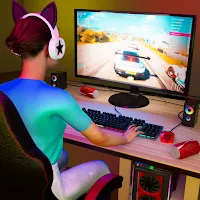 Gaming Cafe Internet Simulator