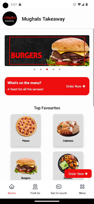 Mughals Takeaway Screenshot 0