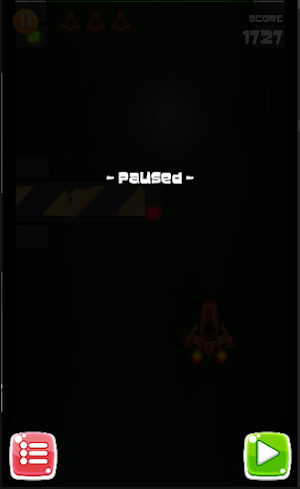 Endless Space Jet Run 2D Screenshot 2