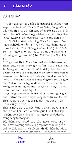 Chỉ Nam Cursillo Screenshot 1