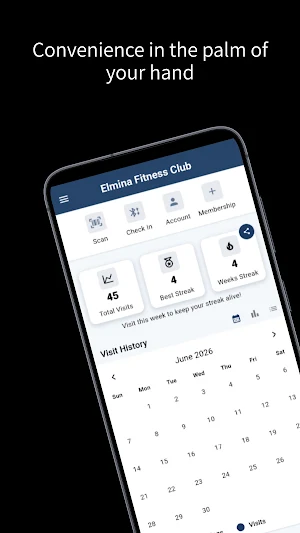 Elmina Fitness Club Screenshot 1