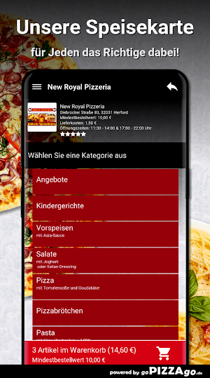 New Royal Pizzeria Herford Screenshot 3