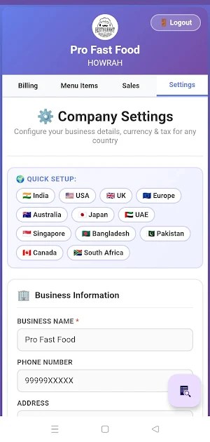 Pro Quick Bill Screenshot 3
