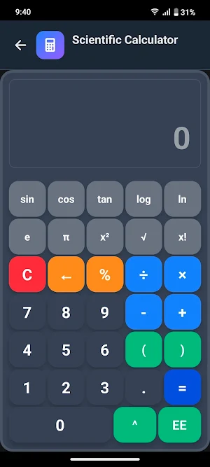 Calculator Plus Screenshot 1