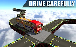 Impossible Bus Simulator Tracks Driving Screenshot 1