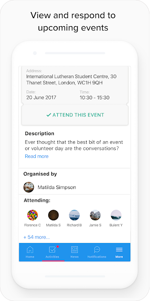 Save the Children Volunteering Screenshot 2
