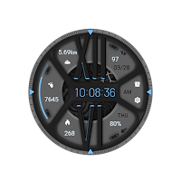Dark Gray Hole For Wear OS