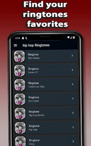 Rap Ringtones App Screenshot 1