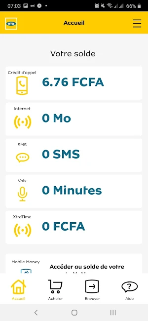 MyMTN Congo Screenshot 0