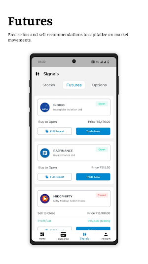 Ekwiti Research - Stocks & FNO Screenshot 1
