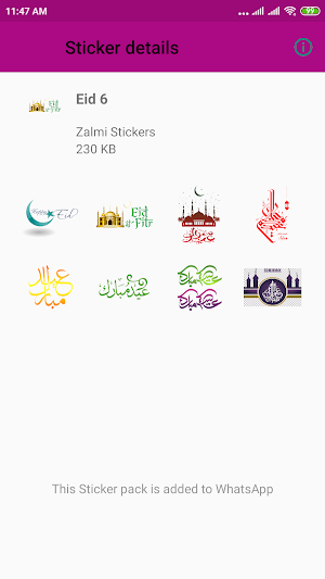Eid al-Adha Stickers For Whatsapp - WAStickerApps Screenshot 1