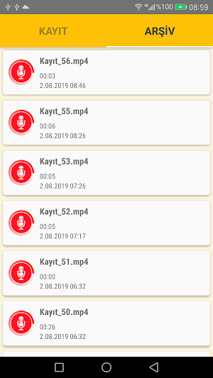 Sound Recorder Screenshot 1
