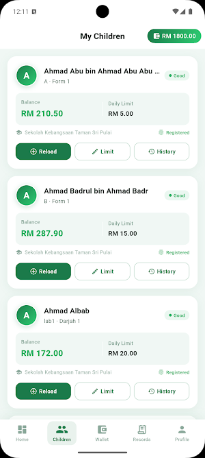 Fintouch Screenshot 1