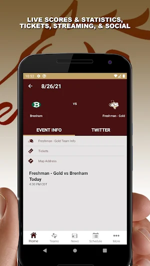Magnolia West Mustangs Screenshot 2