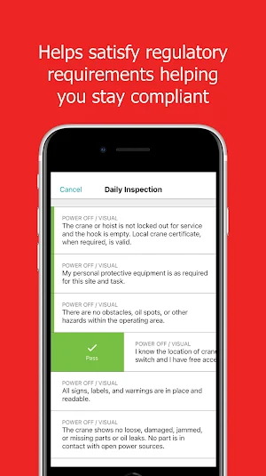 Konecranes CheckApp Screenshot 2