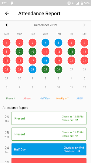 Calibehr Hire Screenshot 3