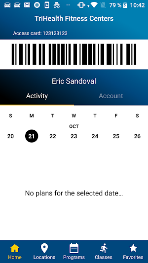 TriHealth Fitness Centers Screenshot 1