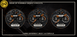 [69D] STEALTH watch face Screenshot 2