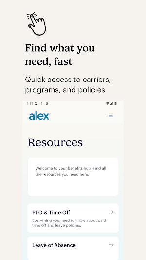 ALEX Home - My Benefits Hub Screenshot 3