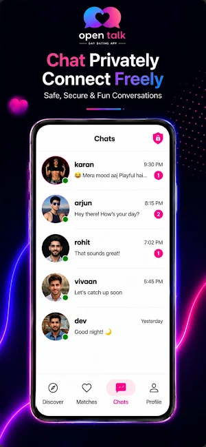 Open Talk (Gay - Dating) Screenshot 2