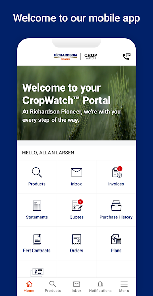 Richardson Pioneer CropWatch Screenshot 0