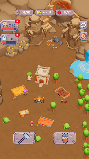 Dwarf Kingdom - Idle Survival Screenshot 1