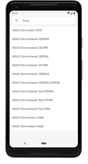 CrOS Updates Screenshot 1