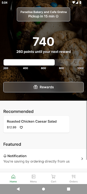 Paradise Bakery Screenshot 0
