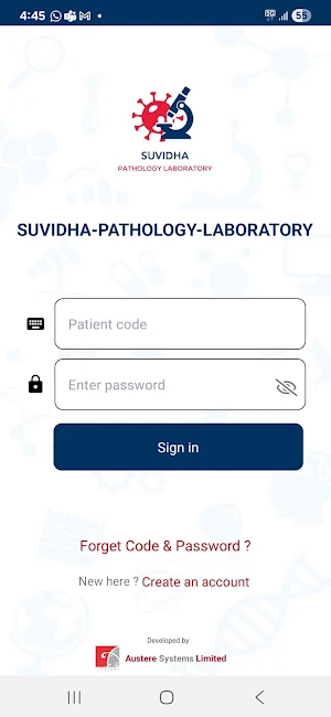 SUVIDHA-PATHOLOGY-LABORATORY Screenshot 0