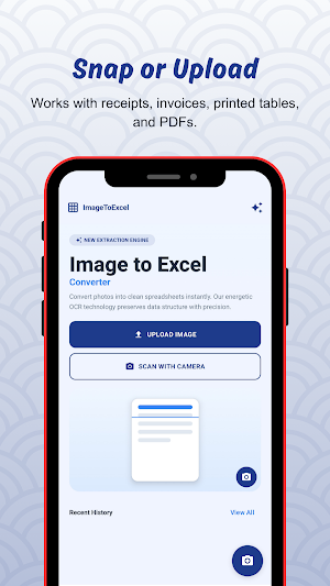 Image & PDF to Excel Converter Screenshot 2