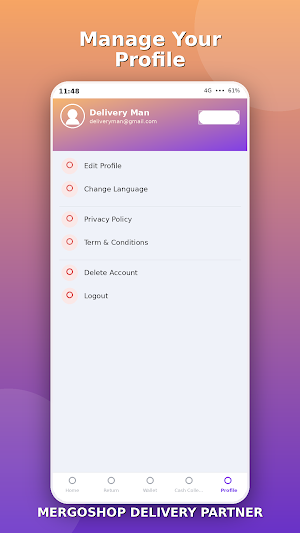 Mergoshop Delivery Partner Screenshot 3