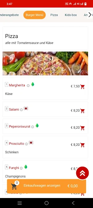 Happy Pizza Service Buchholz Screenshot 3