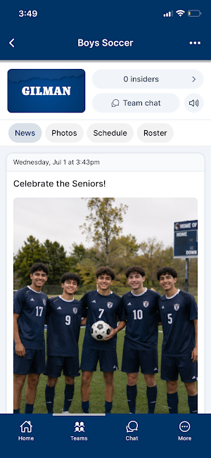 Gilman Greyhound Athletics Screenshot 3