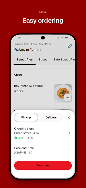 Urban Street Pizza To Go Screenshot 2